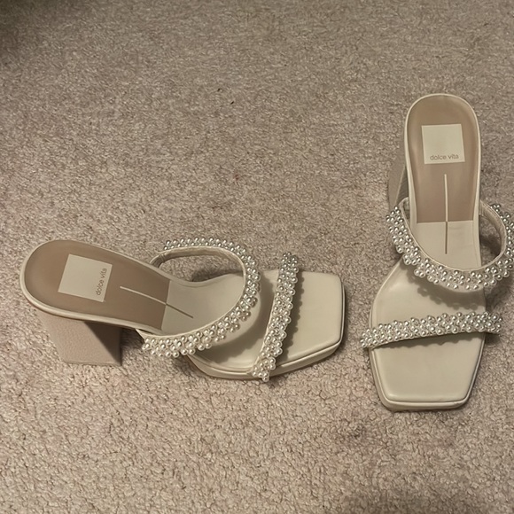 Dolce vita Ariele Pearl heels size 7 worn twice - Picture 4 of 6